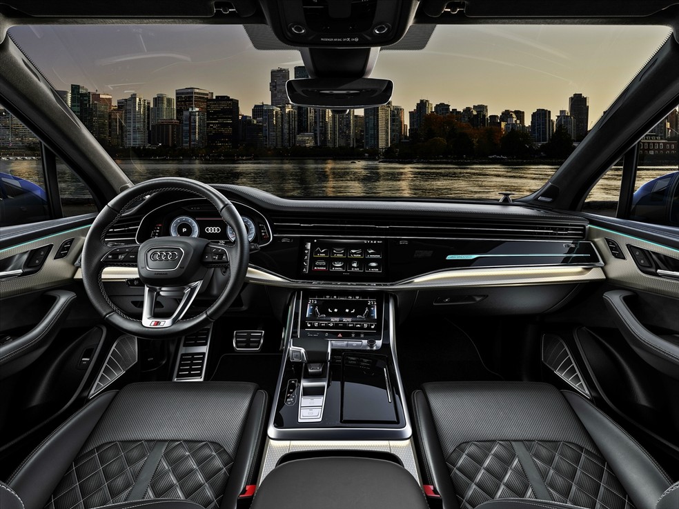 Audi Q7 tem nove opções de configuração no interior  — Foto: Divulgação