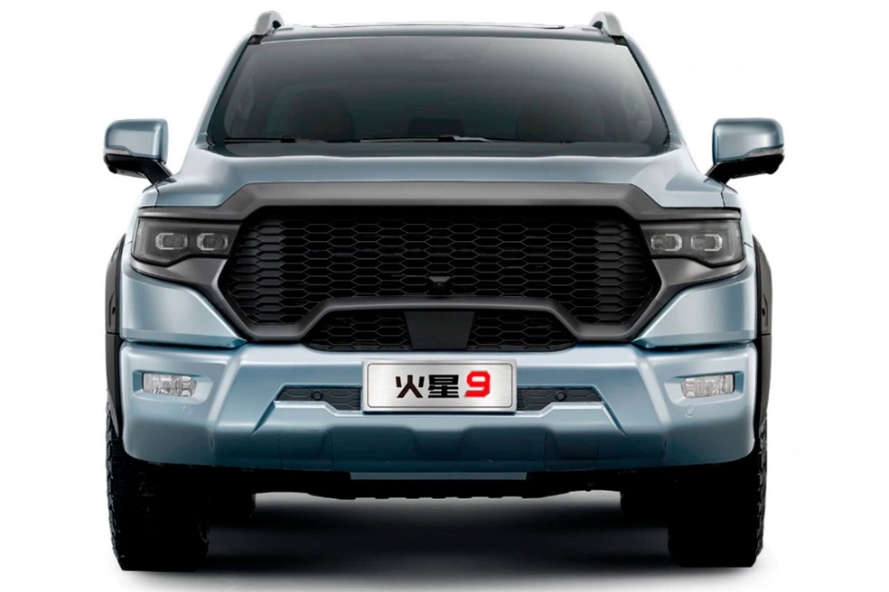 Foton Tunland V9 tem visual próximo ao da Ram 1500 — Foto: Divulgação