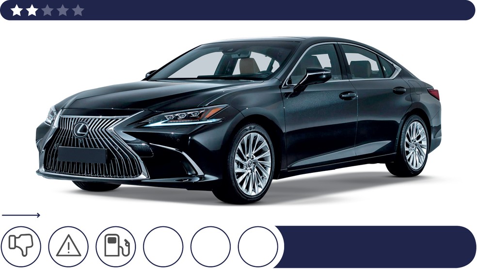 Lexus ES 300h — Foto: Divulgação