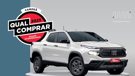 Fiat Toro é a picape intermediária de melhor custo no Brasil em 2025 
