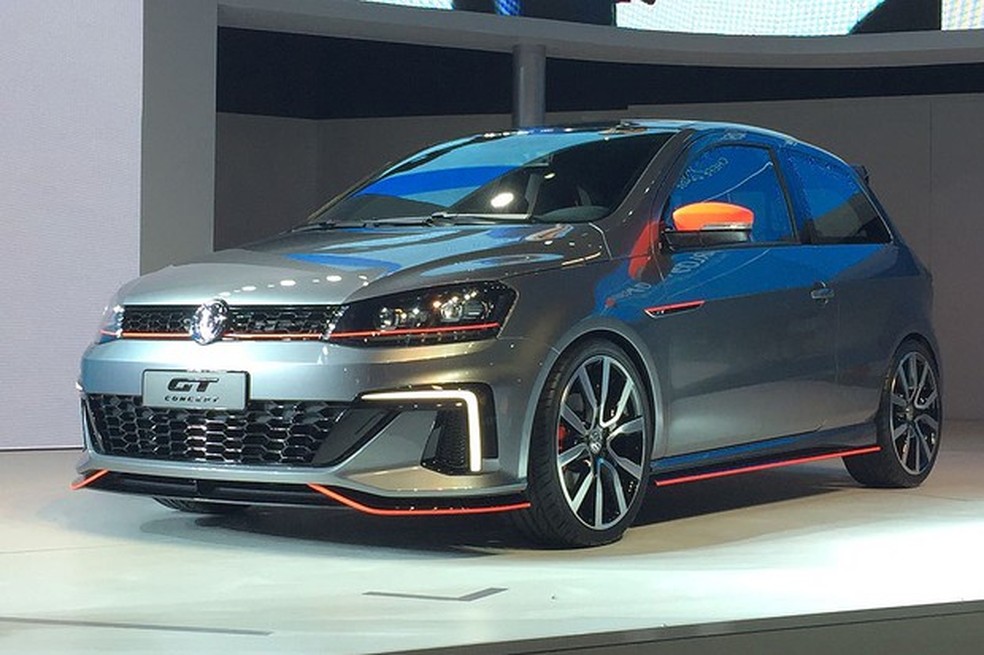 Volkswagen Gol GT Concept no Salão do Automóvel de 2016 (Foto: Gabriel Aguiar/Auto News Brasil) — Foto: Auto Esporte