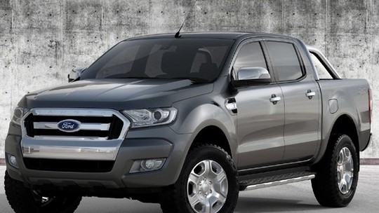 Ford divulga teaser da nova Ranger