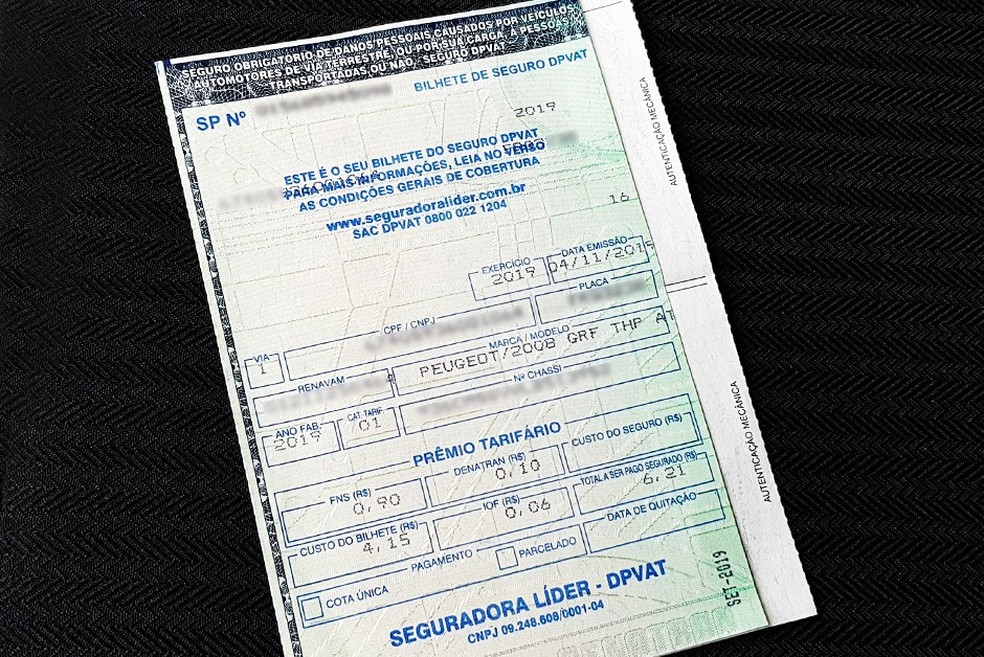 Medida Provisória interromperia as contribuições ao DPVAT já para 2020 (Foto: Ulisses Cavalcante) — Foto: Auto Esporte