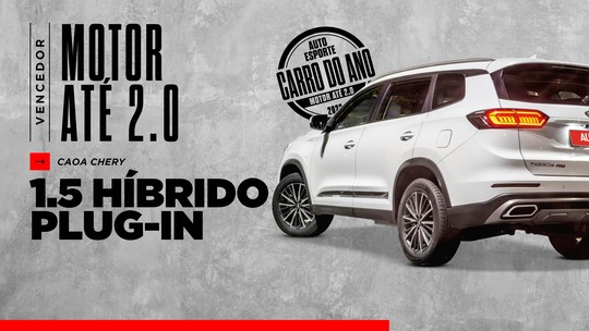 Motor 1.5 da Caoa Chery é eleito o melhor motor abaixo de 2.0 no prêmio Carro do Ano 2023