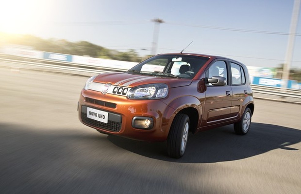 Fiat Uno 2015 (Foto: Fabio Aro) — Foto: Auto Esporte