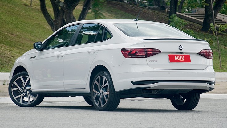VW Virtus GTS 2021 - O motor 1.4 turbo de 150 cv  e a dinâmica diferenciam o GTS de outros sedãs compactos 