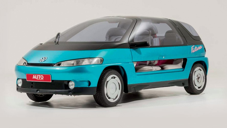 O carro conceito VW Futura foi destaque do Salão do Automóvel de 1990 e estava décadas à frente de seu tempo