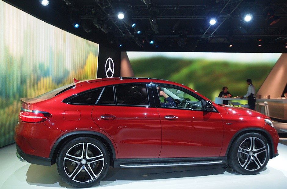 Mercedes-Benz AMG GLE 450 no Salão de Detroit 2015