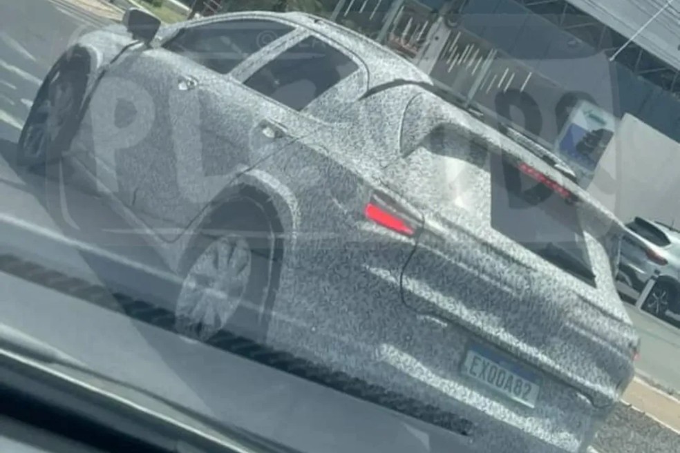 Traseira do SUV do Onix foi inspirada no Chevrolet Equinox EV — Foto: Reprodução/Instagram @placaverde