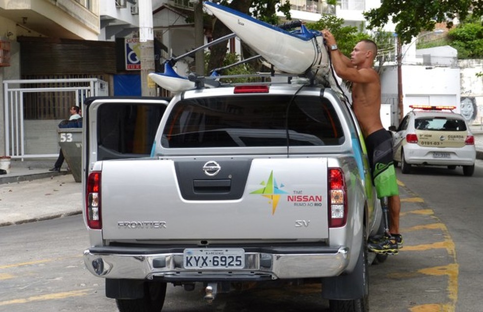 Caio Ribeiro vai participar das Paralimpíadas na canoagem de velocidade (Foto: Divulgação) — Foto: Auto Esporte