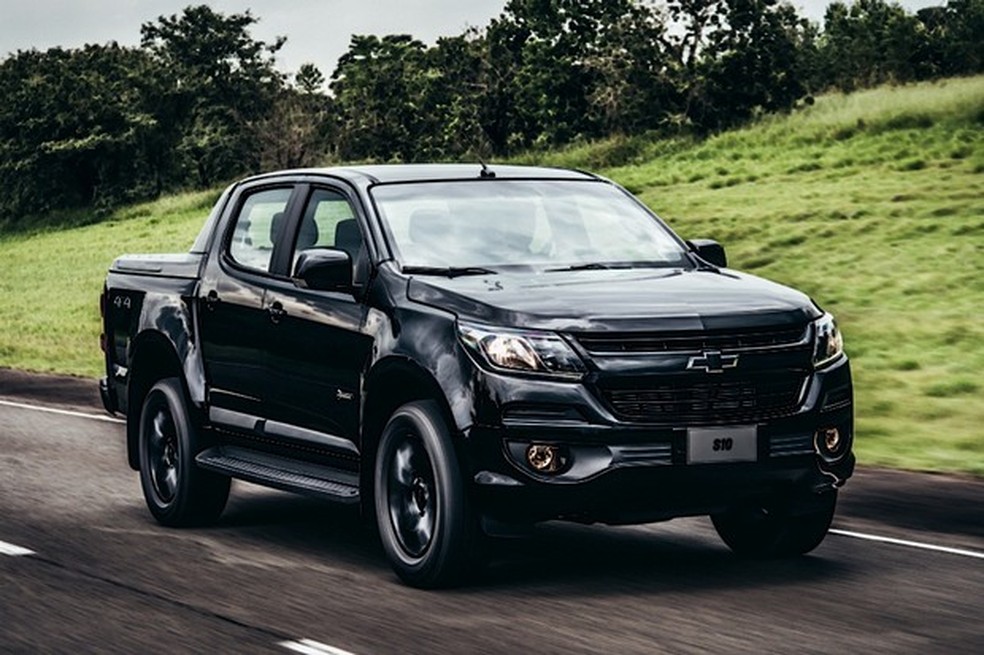 Chevrolet S10 Midnight (2019) (Foto: Divulgação) — Foto: Auto Esporte