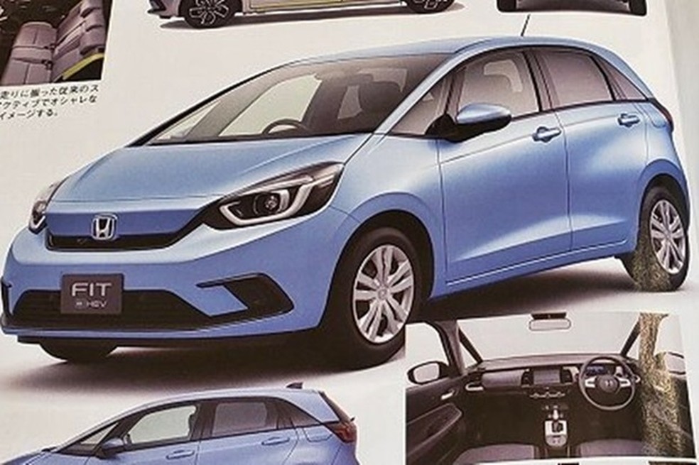 Honda Fit estreia primeiro no catálogo oficial do Salão de Tóquio (Foto: Reprodução/Creative311) — Foto: Auto Esporte