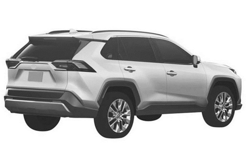 Patente Novo Toyota RAV4 2019 (Foto: Reprodução/INPI) — Foto: Auto Esporte