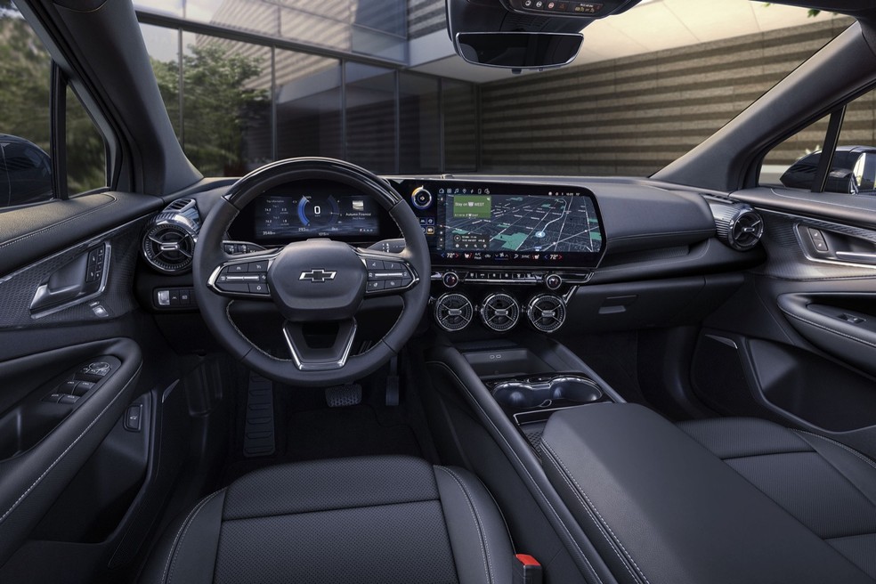 Chevrolet Blazer EV 2023 terá central multimídia com tela de 17,7" — Foto: Divulgação
