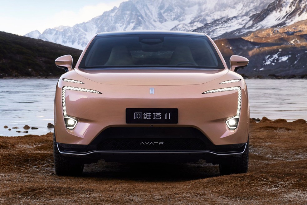Caoa Changan Avatr 11 será o segundo lançamento da marca chinesa no Brasil  — Foto: Divulgação