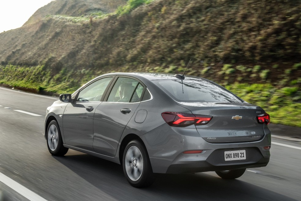 Chevrolet Onix Plus tem consumo de até 17,5 km/l na estrada com gasolina — Foto: Divulgação