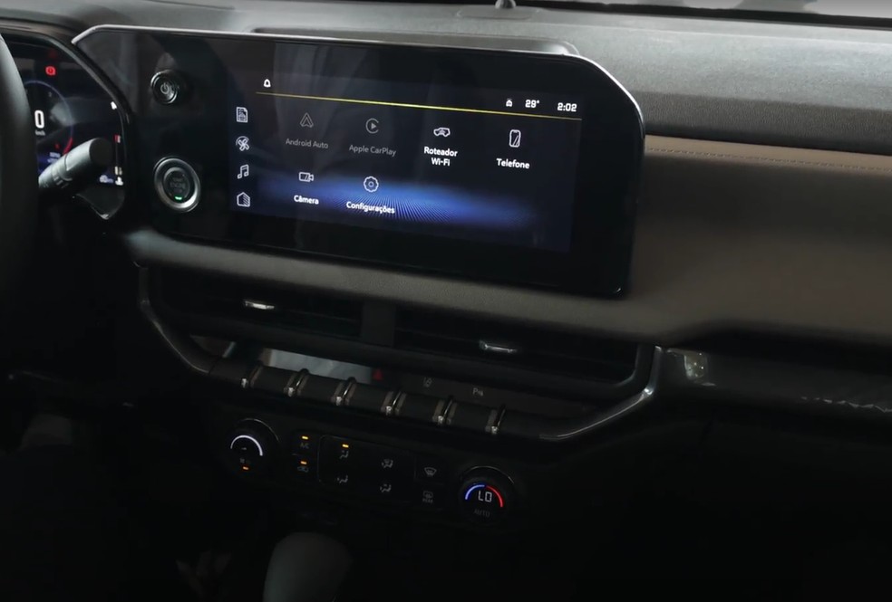 Central multim�dia da S10 � a mesma da nova Spin  � Foto: Jady Peroni/Autoesporte