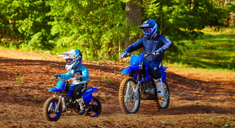 Yamaha PW50 é muito mais que um brinquedo — Foto: Divulgação