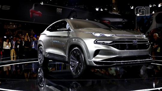 Fiat mostra conceito de SUV baseado na Toro no Salão do Automóvel
