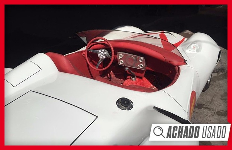 Achado Usado: réplica do Mach 5 do Speed Racer (Foto: Auto News Brasil) — Foto: Auto Esporte