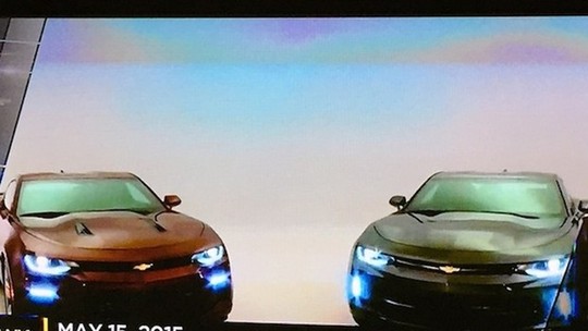 Chevrolet Camaro 2016 aparece na TV antes de seu lançamento