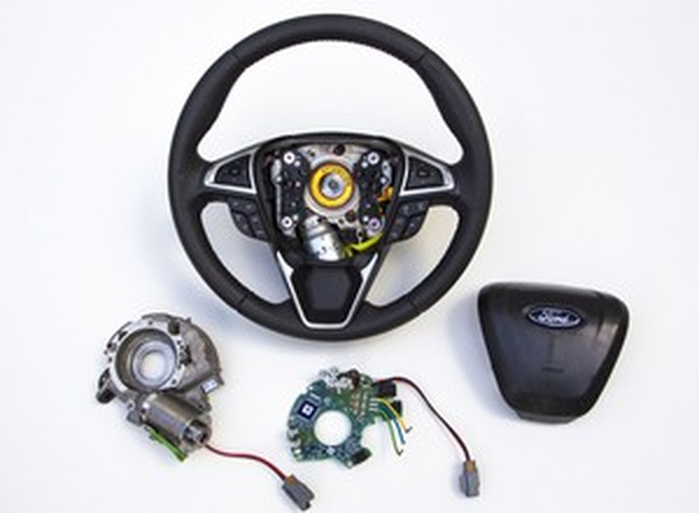 Direção adaptativa da Ford (Foto: Divulgação) — Foto: Auto Esporte