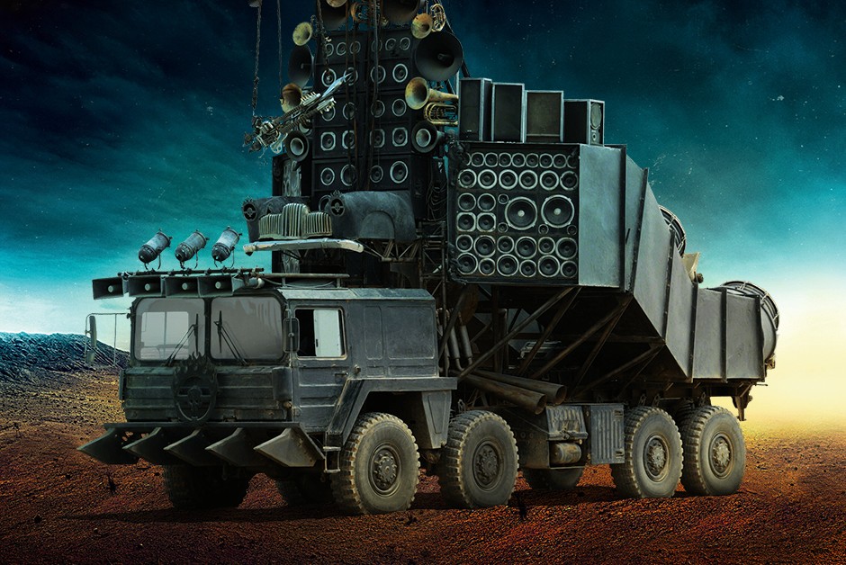 Doof Wagon, do filme Mad Max: Estrada da Fúria