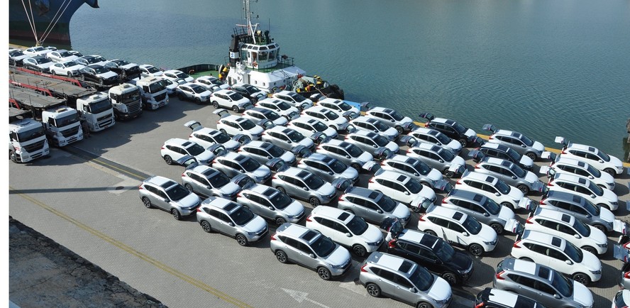 Porto de Vitória, no Espírito Santo