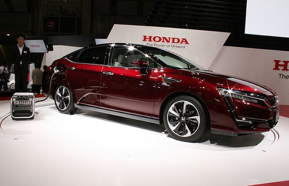 Honda FCX Clarity no Salão de Tóquio 2015 (Foto: Newspress) — Foto: Auto Esporte