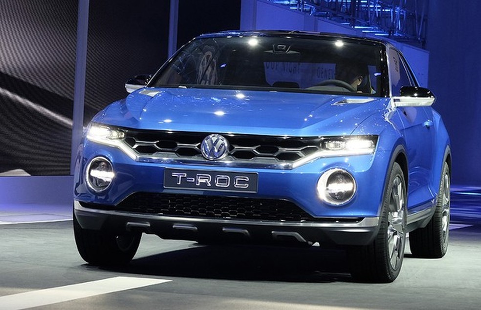 Volkswagen T-ROC no Salão de Genebra (Foto: Volkswagen) — Foto: Auto Esporte