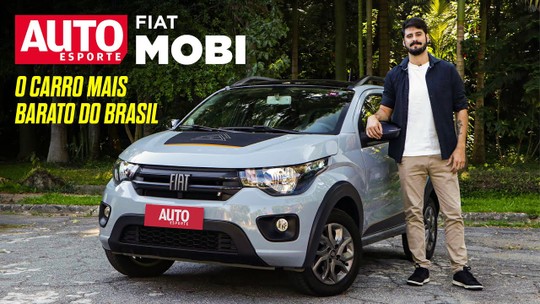Vídeo: Fiat Mobi é o carro mais barato do Brasil e custa até R$ 76 mil. Vale?