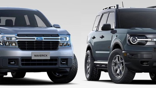 RECALL: Ford Bronco Sport, modelos 2021 a 2024, e Ford Maverick modelo 2022