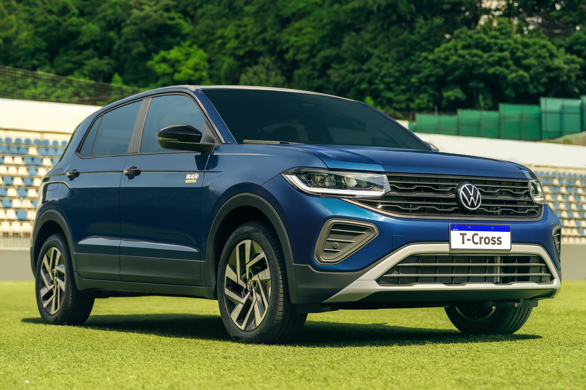 Volkswagen T-Cross Seleção quer ser carro do hexa por R$ 129.990