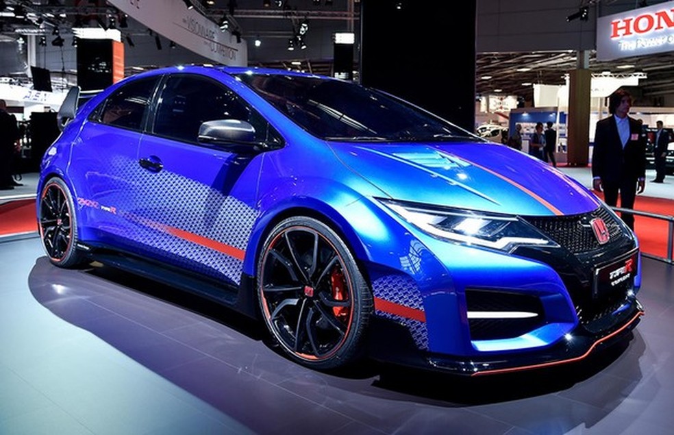 Honda Civic Type R no Salão de Paris (Foto: Honda) — Foto: Auto Esporte