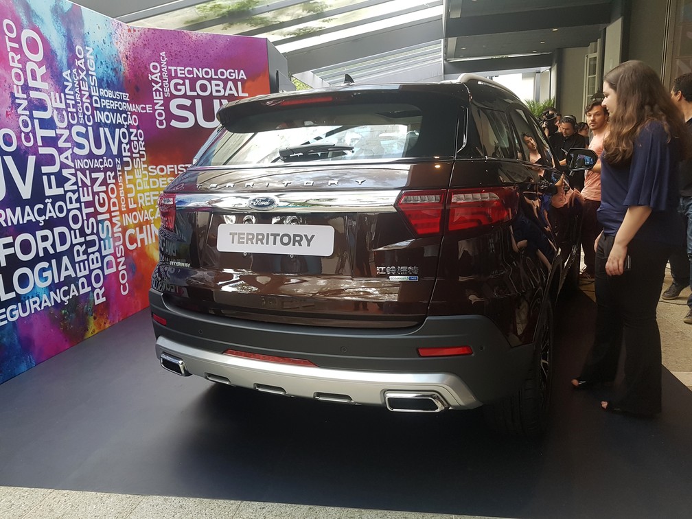 Ford Territory — Foto: Guilherme Fontana/G1