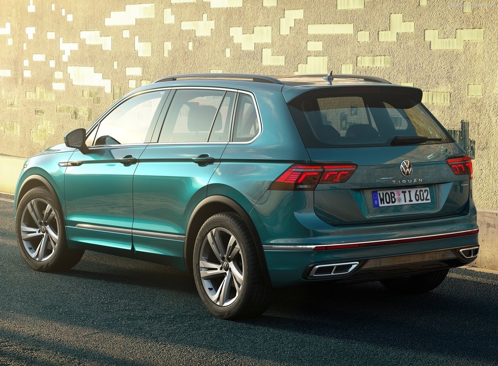 Volkswagen Tiguan R-Line — Foto: Divulgação/Volkswagen