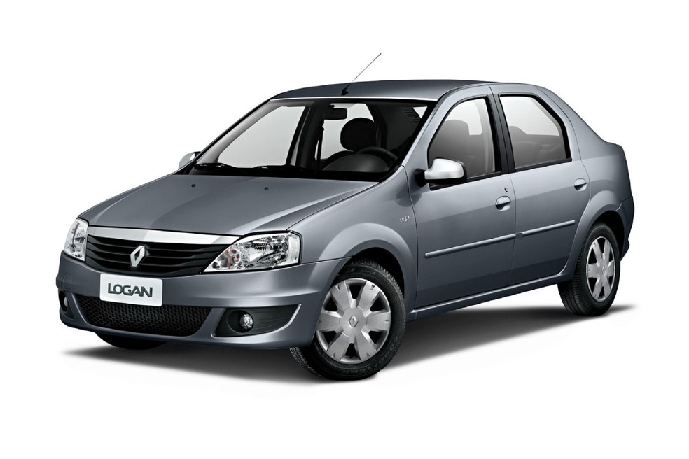 O Renault Logan Expression é equipado com motor 1.6 16V flex que rende 98 cv de potência e 15,5 mkgf de torque.  — Foto: Divulgação/Renault