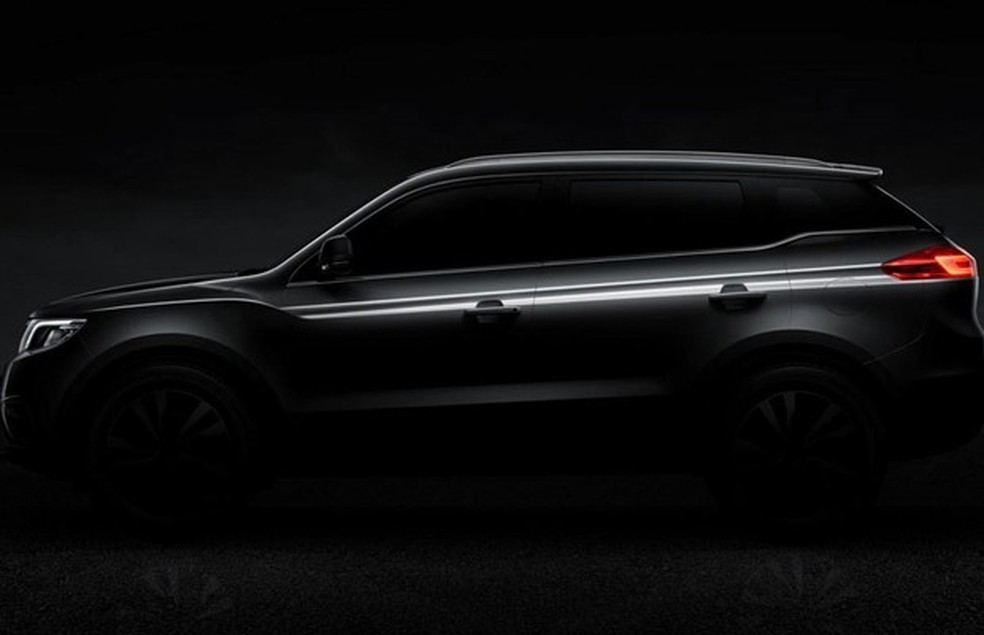 Novo SUV da Geely (Foto: Divulgação) — Foto: Auto Esporte