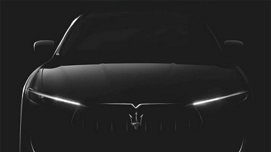 Maserati faz suspense com seu novo SUV em foto