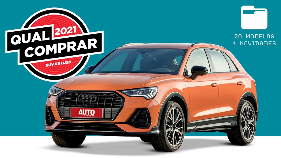Qual Comprar 2021 - SUV de Luxo - Audi Q3 — Foto: Divulgação