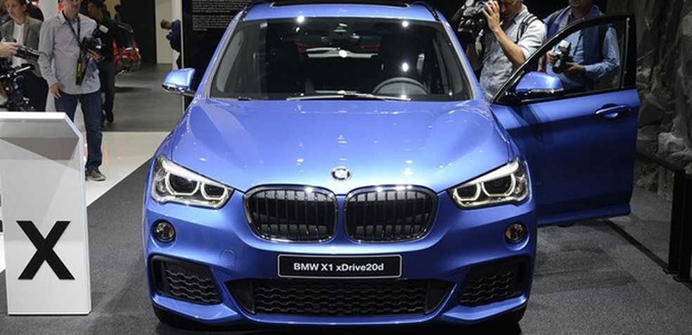 BMW X1 no Salão de Frankfurt 2015 (Foto: Newspress) — Foto: Auto Esporte