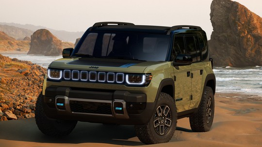 Jeep Recon, uma espécie de Wrangler elétrico, é registrado no Brasil