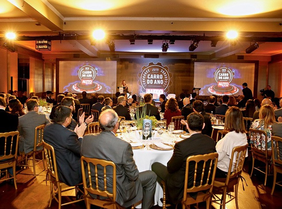 A entrega dos troféus do Carro do Ano reuniu finalistas e executivos da indústria automobilística na noite de 26 de novembro (Foto: Alexandre DiPaula) — Foto: Auto Esporte