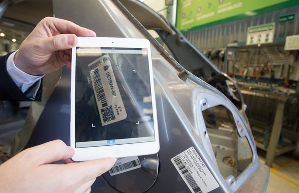 App do Detran-SP permite rastrear origem da peça (Foto: Divulgação) — Foto: Auto Esporte