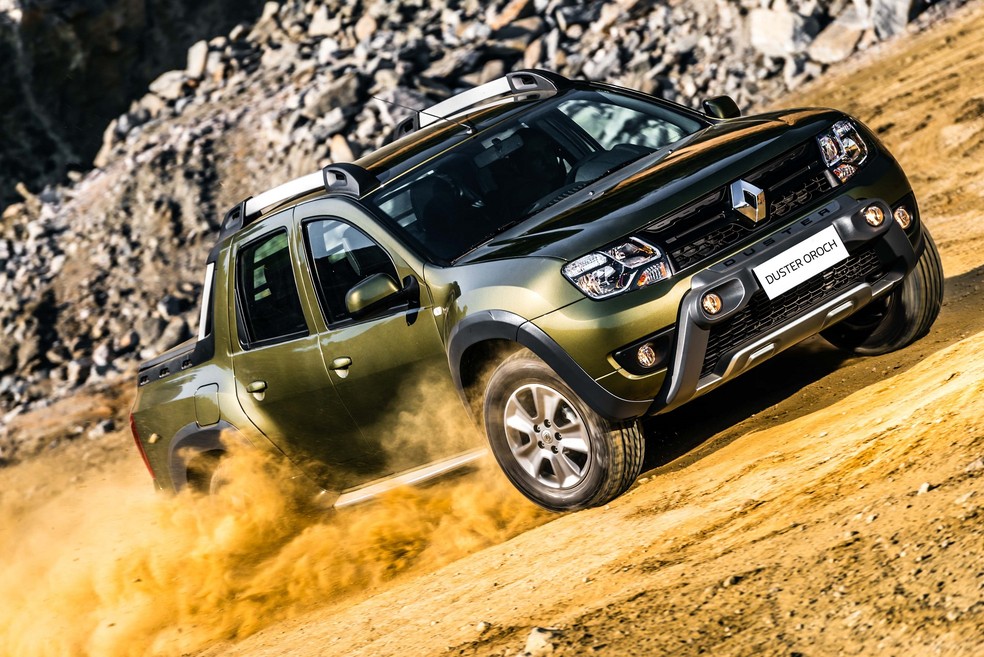 Renault Oroch toma como base o Duster e se destaca pelo conforto ao rodar — Foto: Divulgação