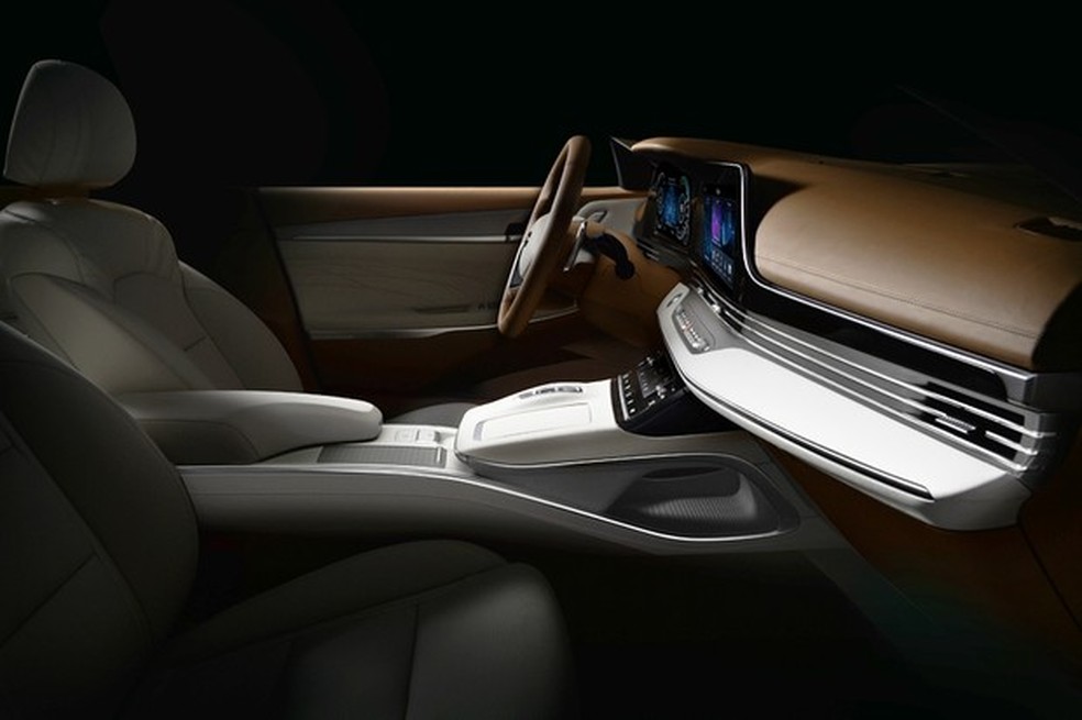 Painel tem novo quadro e central multimídia integrados (Foto: Divulgação) — Foto: Auto Esporte