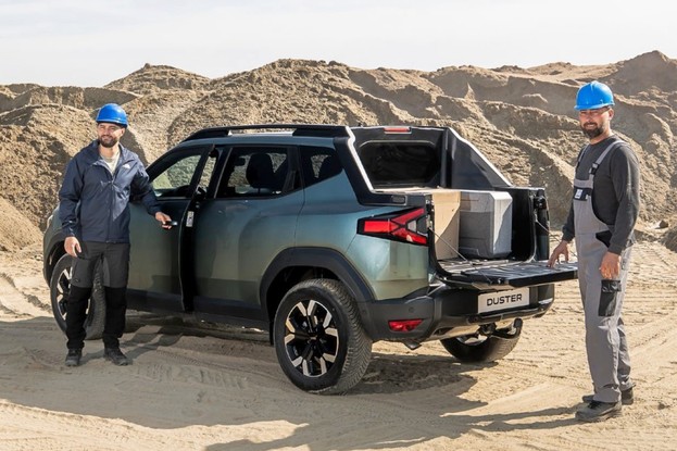Novo Duster picape - traseira