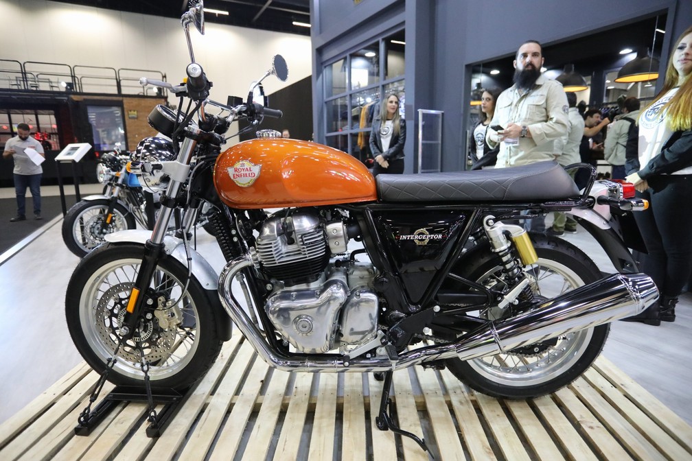 Royal Enfield Interceptor 650 — Foto: Fabio Tito/G1