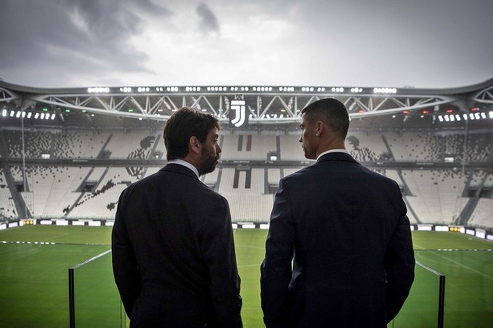 Cristiano Ronaldo e Andrea Agnelli criaram laços de amizade (Foto: Getty Imagens) — Foto: Auto Esporte