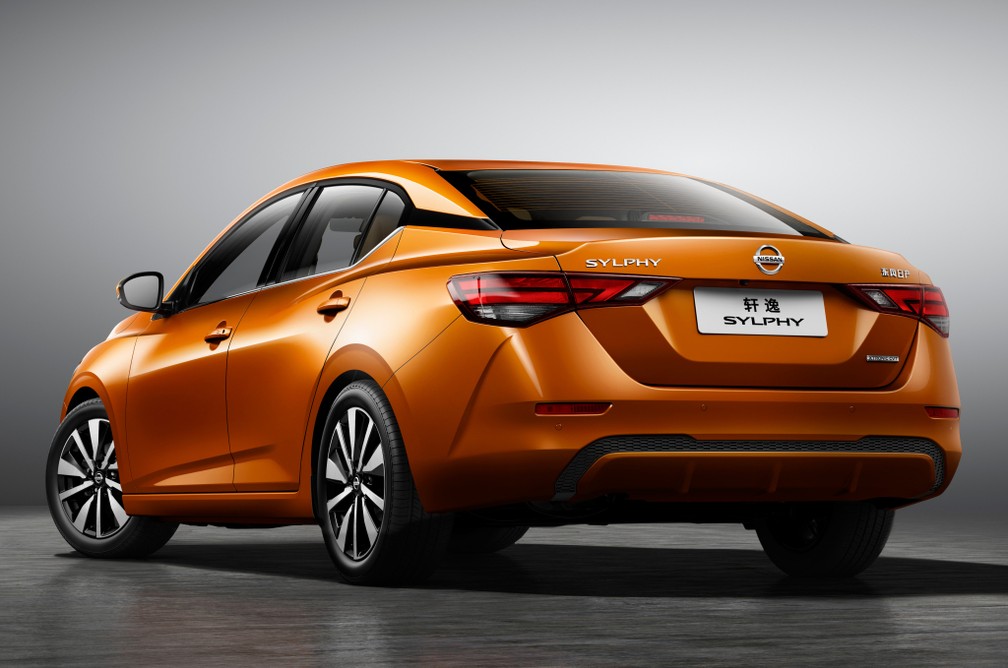 Nissan Sylphy, ou Sentra, revelado no Salão de Xangai — Foto: Divulgação/Nissan